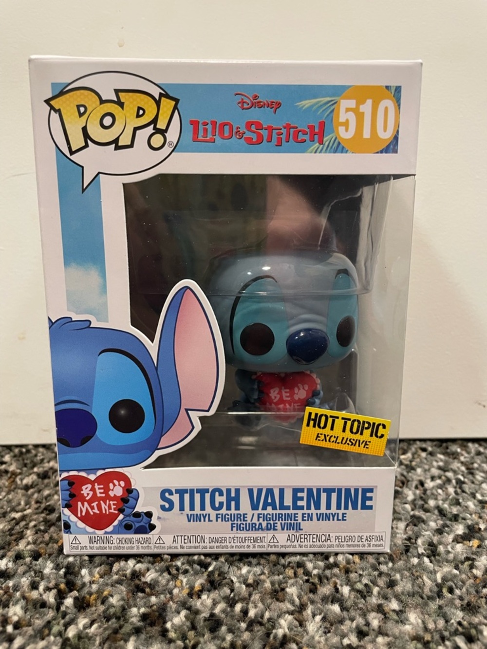 Funko Pop! Stitch Valentine #510 - Hot Topic Exclusive
